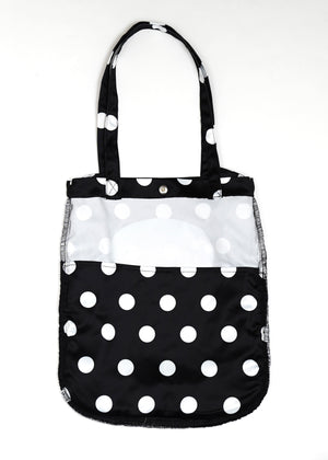 【HUHUEE】gallery girl satin frill bag