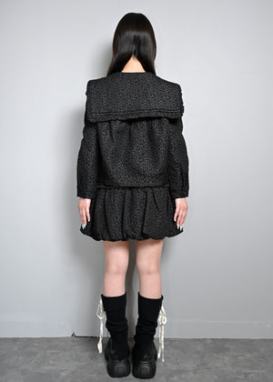 【8月下旬発送】glossy bloom sailor blouse