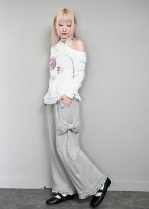 「You need my love.」Lace-up Tee