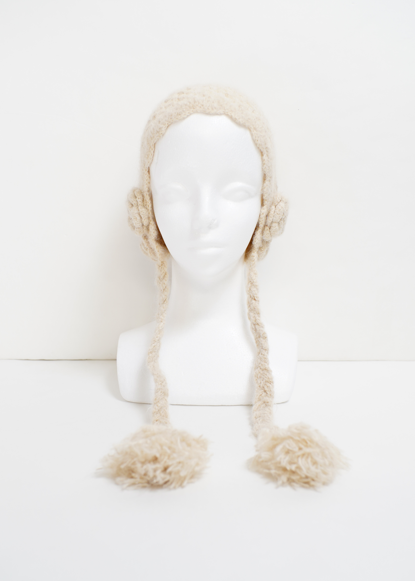 handmade rose beanie