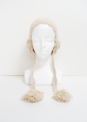 handmade rose beanie