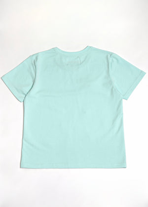ribbon rosetta button tee