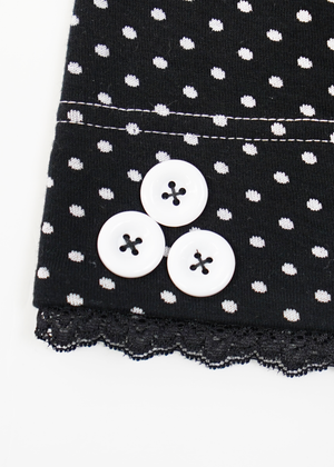dot button beanie