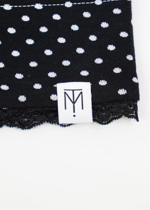 dot button beanie