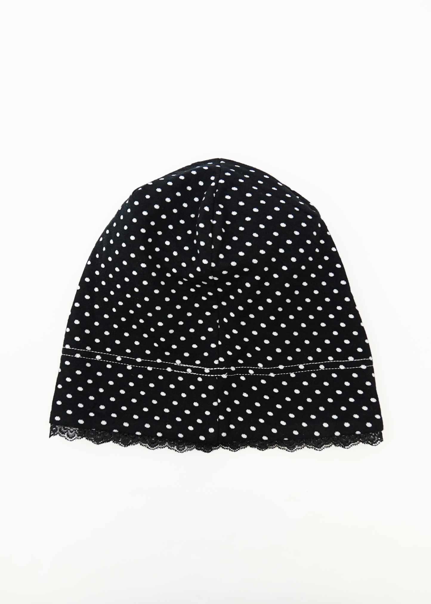 dot button beanie