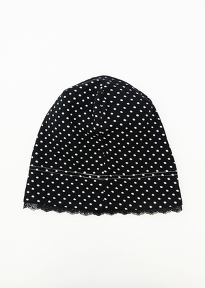 dot button beanie