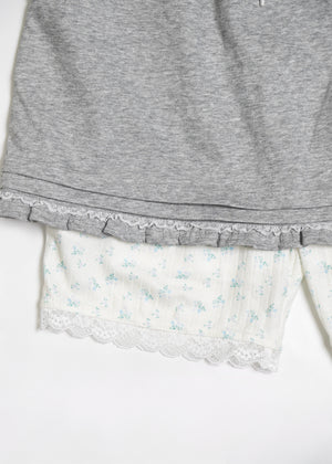 secret layered bloom skirt