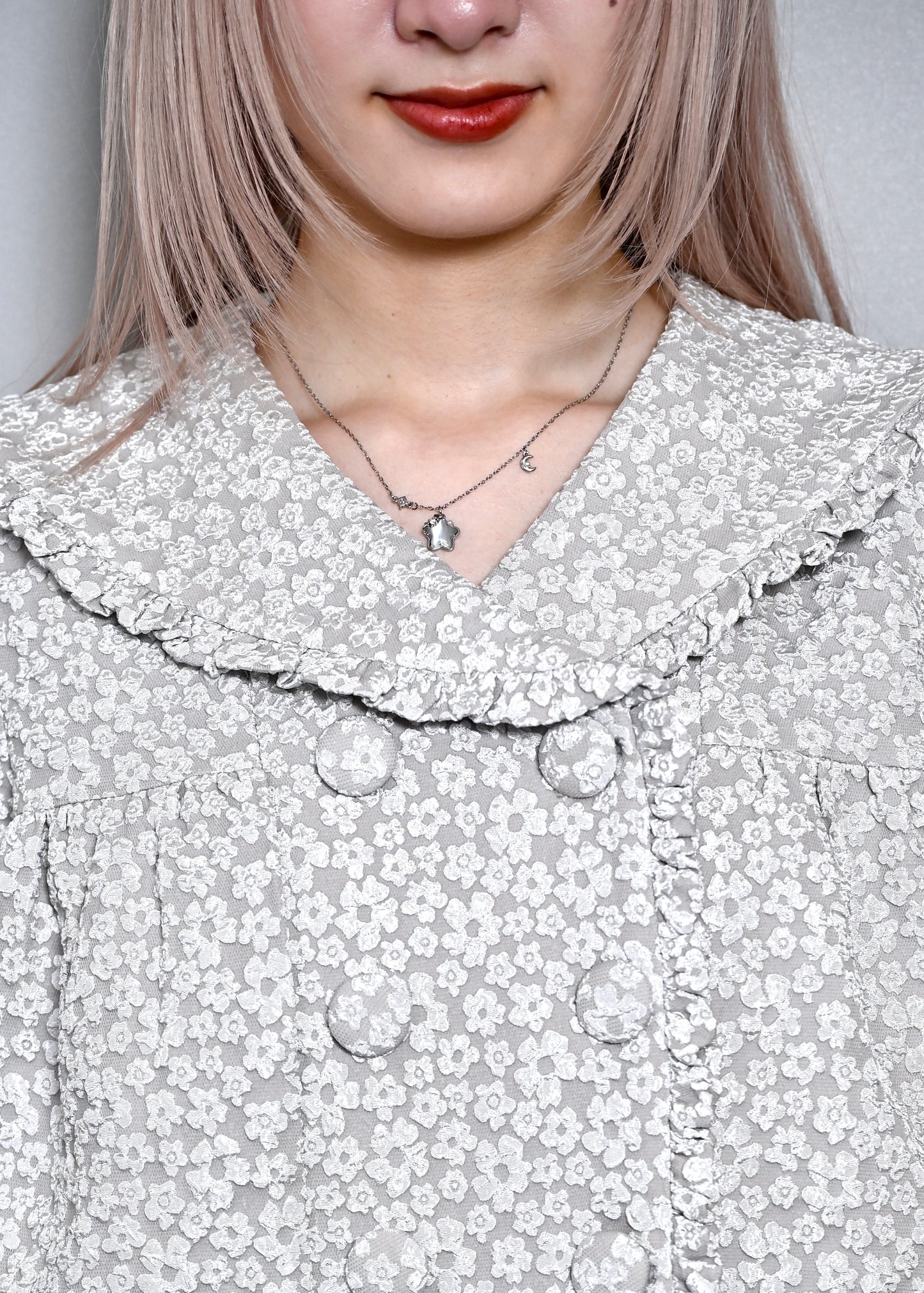 【8月下旬発送】glossy bloom sailor blouse