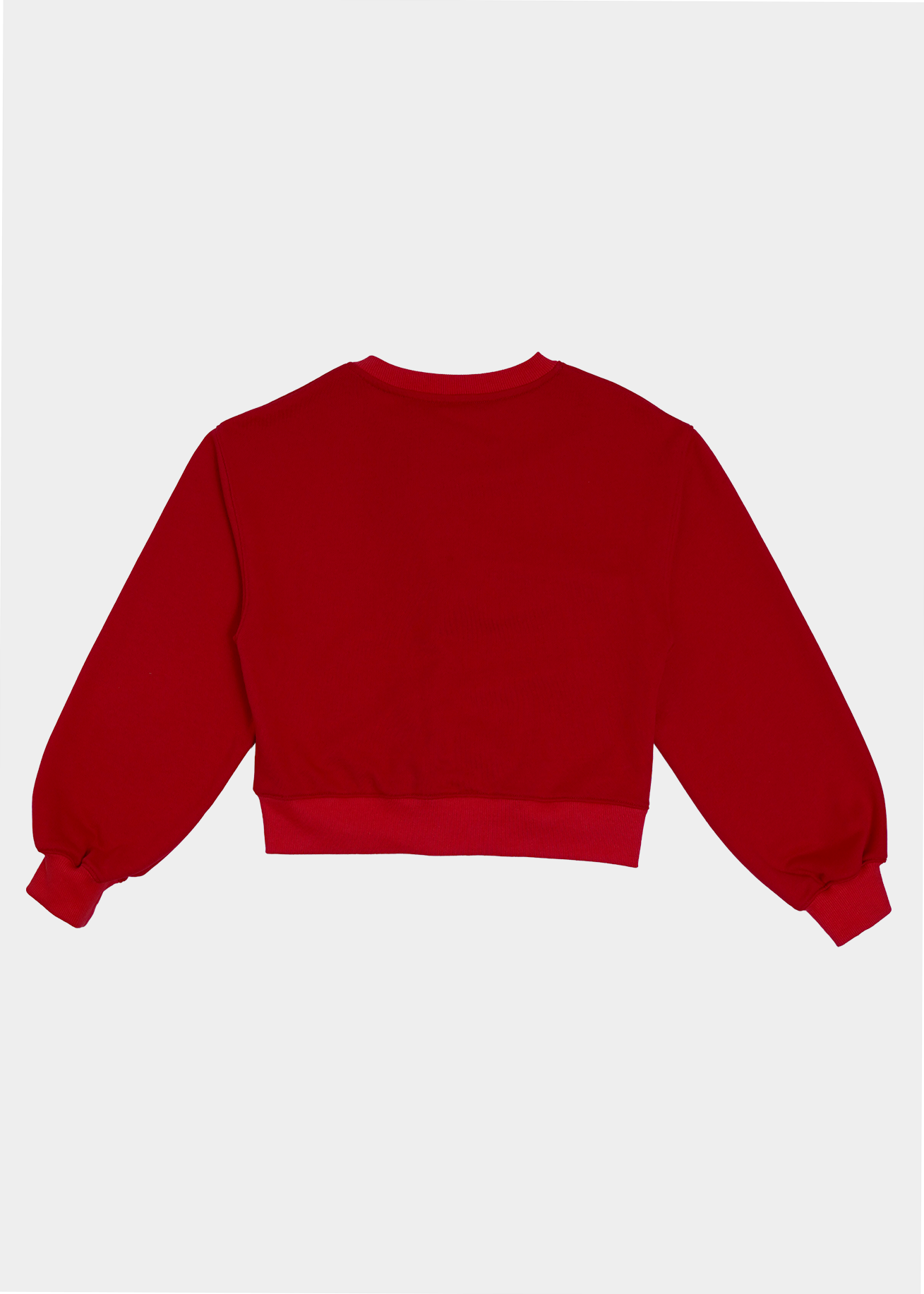 【10月上旬発送】button up sweatshirt 2025-RED