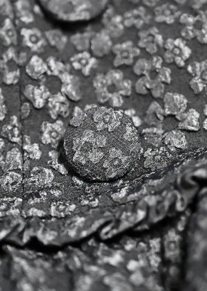 【8月下旬発送】glossy bloom balloon skirt