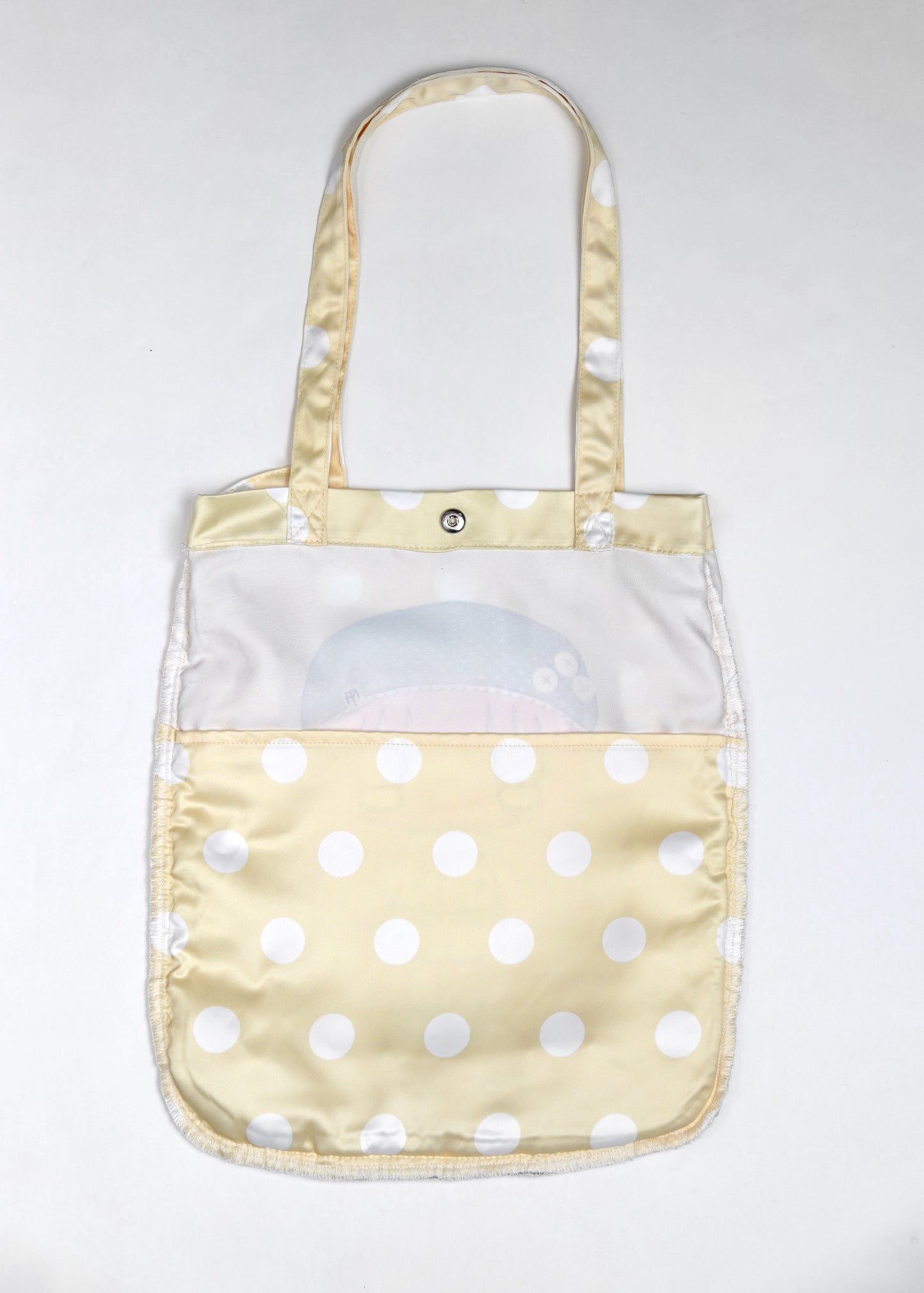 【HUHUEE】gallery girl satin frill bag