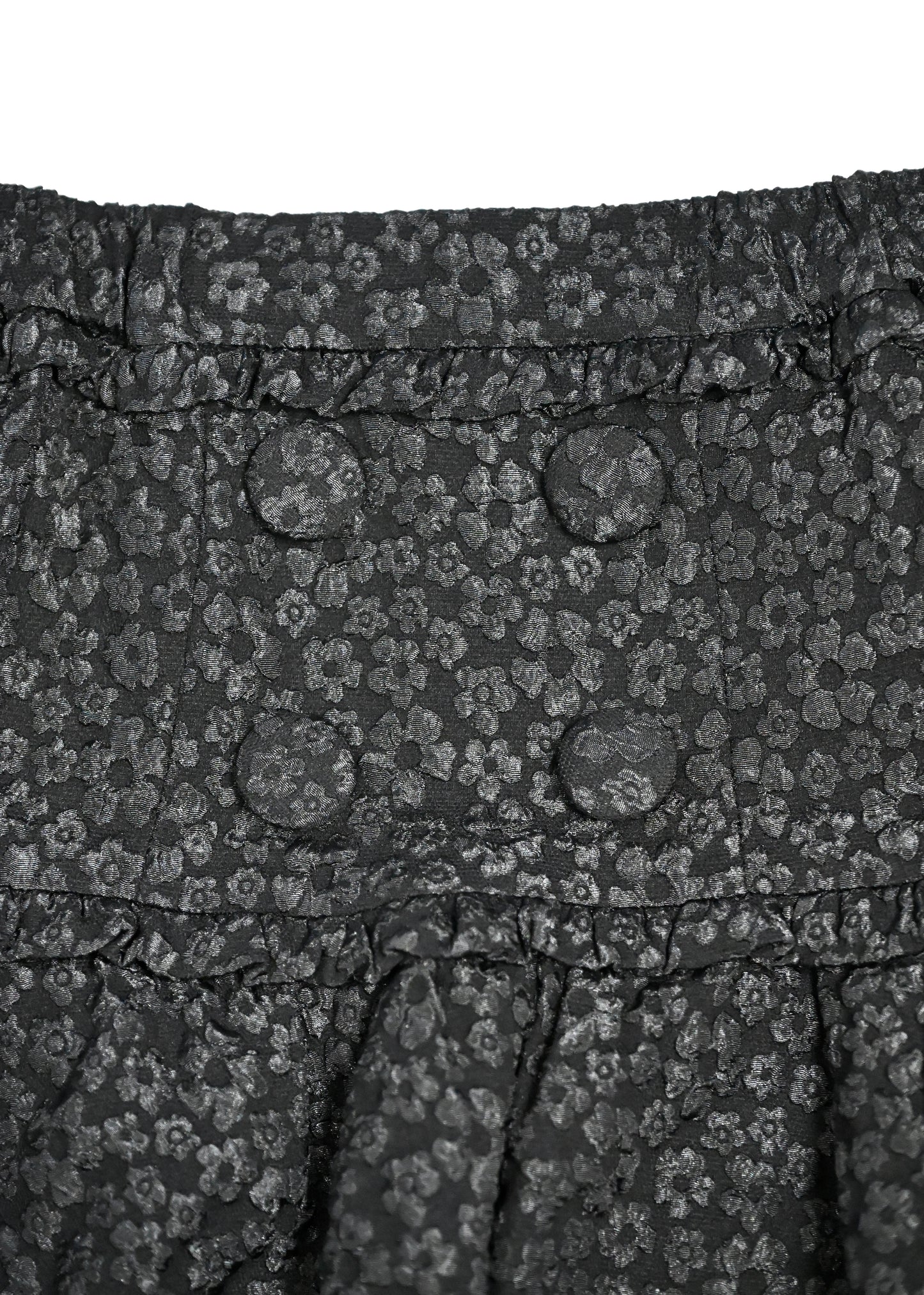 【8月下旬発送】glossy bloom balloon skirt