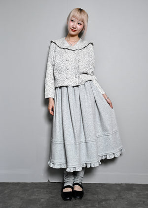 【8月下旬発送】glossy bloom sailor blouse
