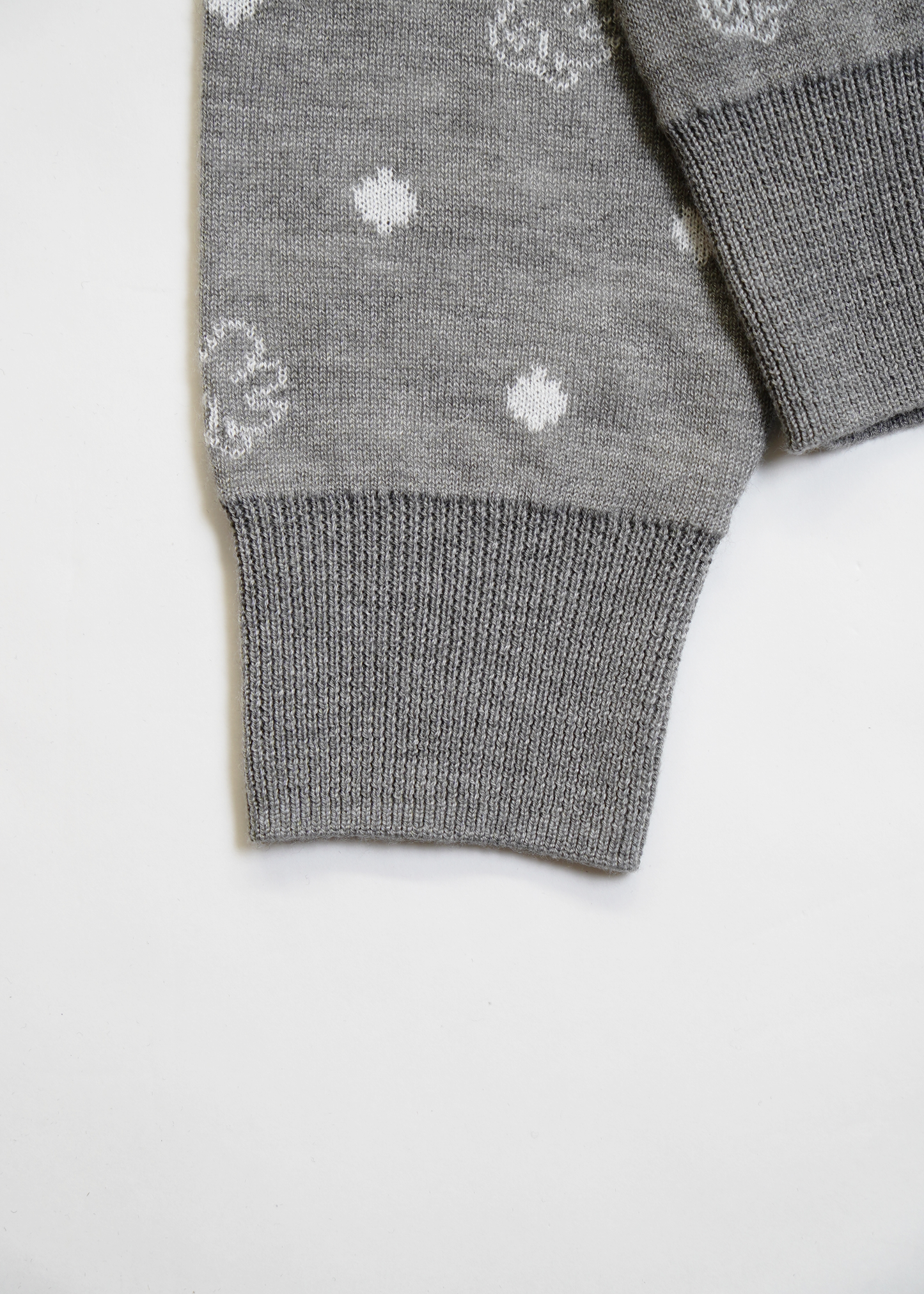 wings dot knit cardigan