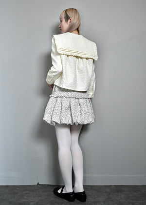 【8月下旬発送】glossy bloom sailor blouse