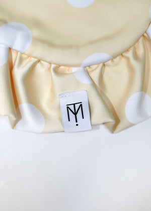 【HUHUEE】gallery girl satin frill bag