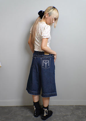 Lily’s petal denim pants