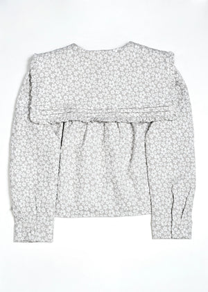 【8月下旬発送】glossy bloom sailor blouse