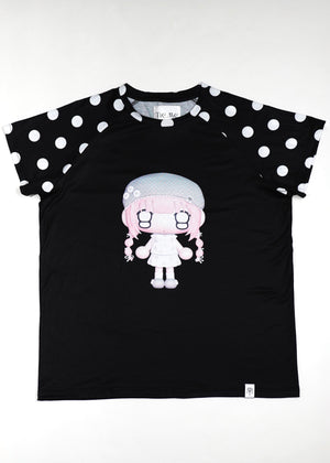 【HUHUEE】gallery girl Tee-boxy