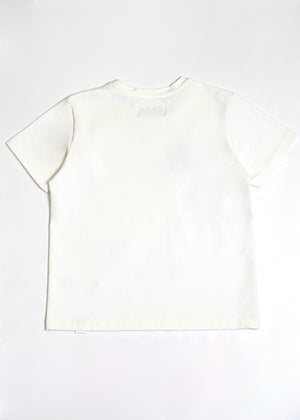 ribbon rosetta button tee