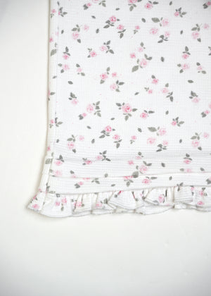 flower waffle ribbonful lounge pants