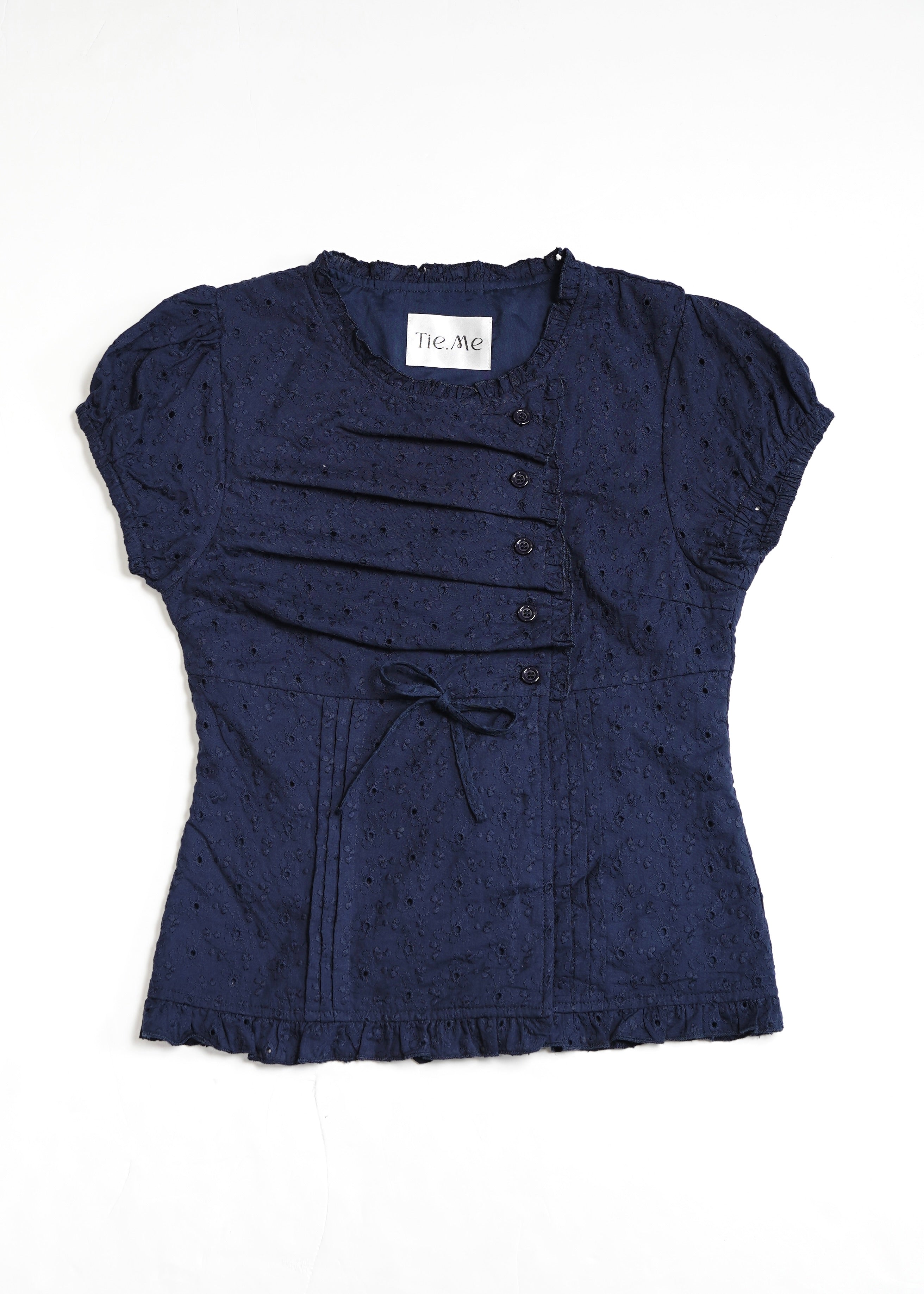 button up floral blouse – Tie.Me