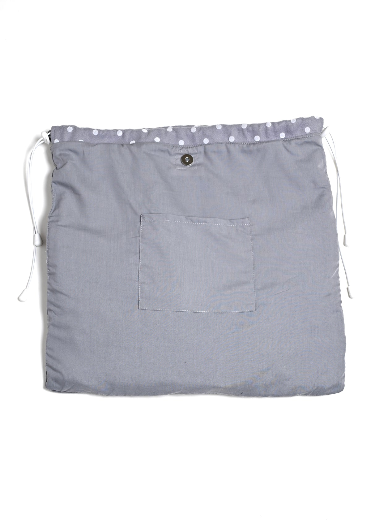 velvet dot woolly frill knapsack
