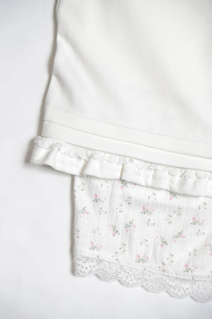 secret layered bloom skirt