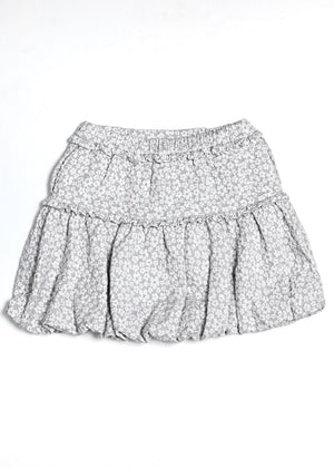 【8月下旬発送】glossy bloom balloon skirt