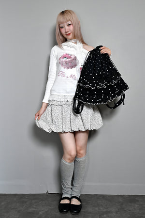 dot frill knapsack