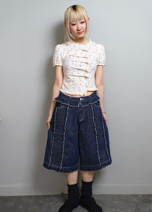 Lily’s petal denim pants