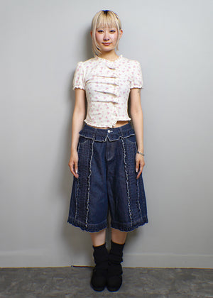 Lily’s petal denim pants