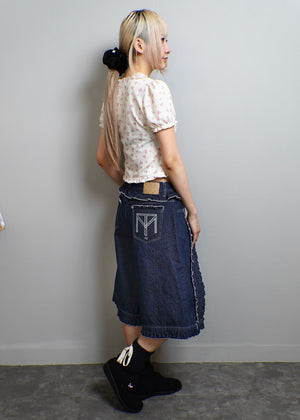 Lily’s petal denim pants