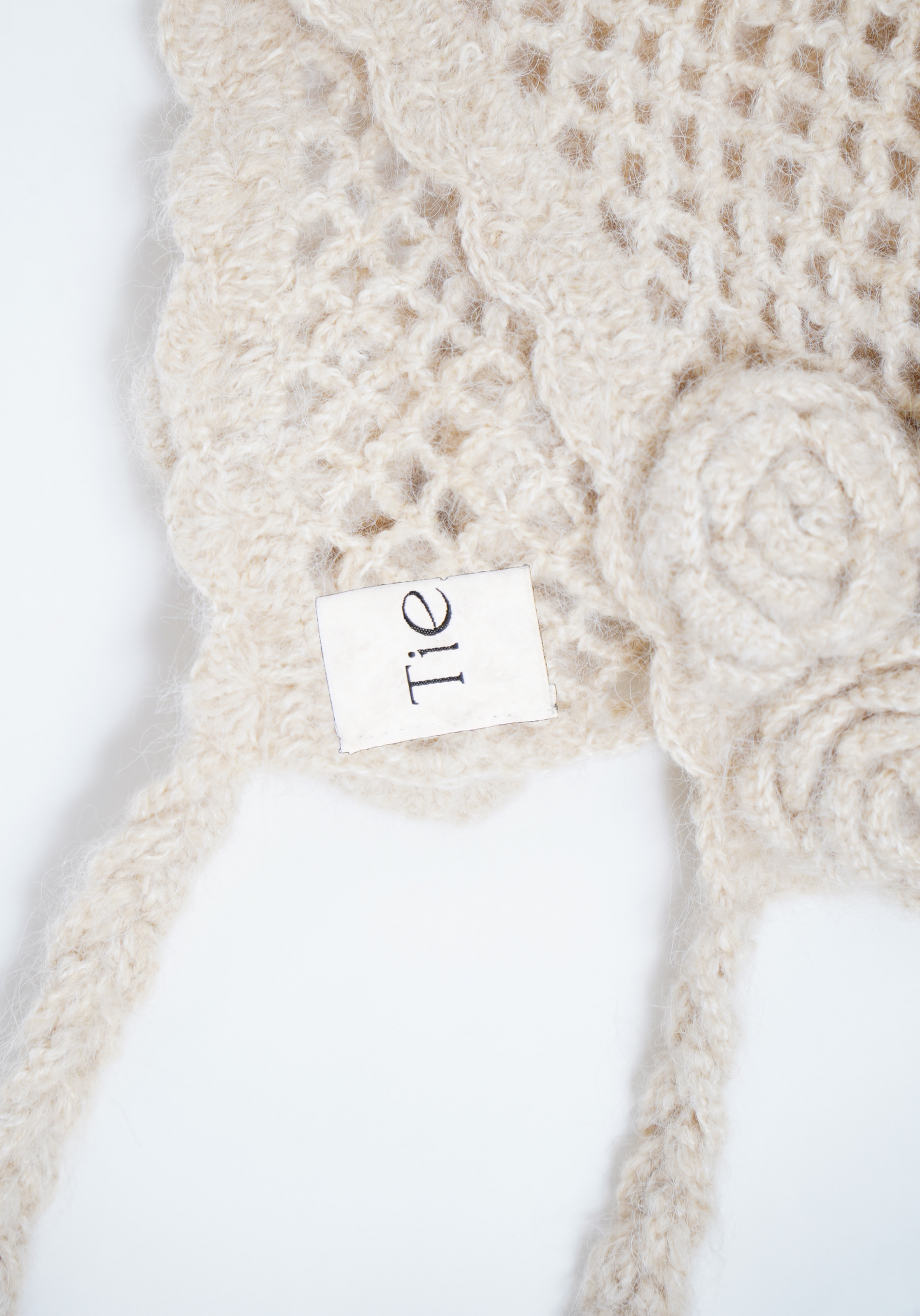 handmade rose beanie