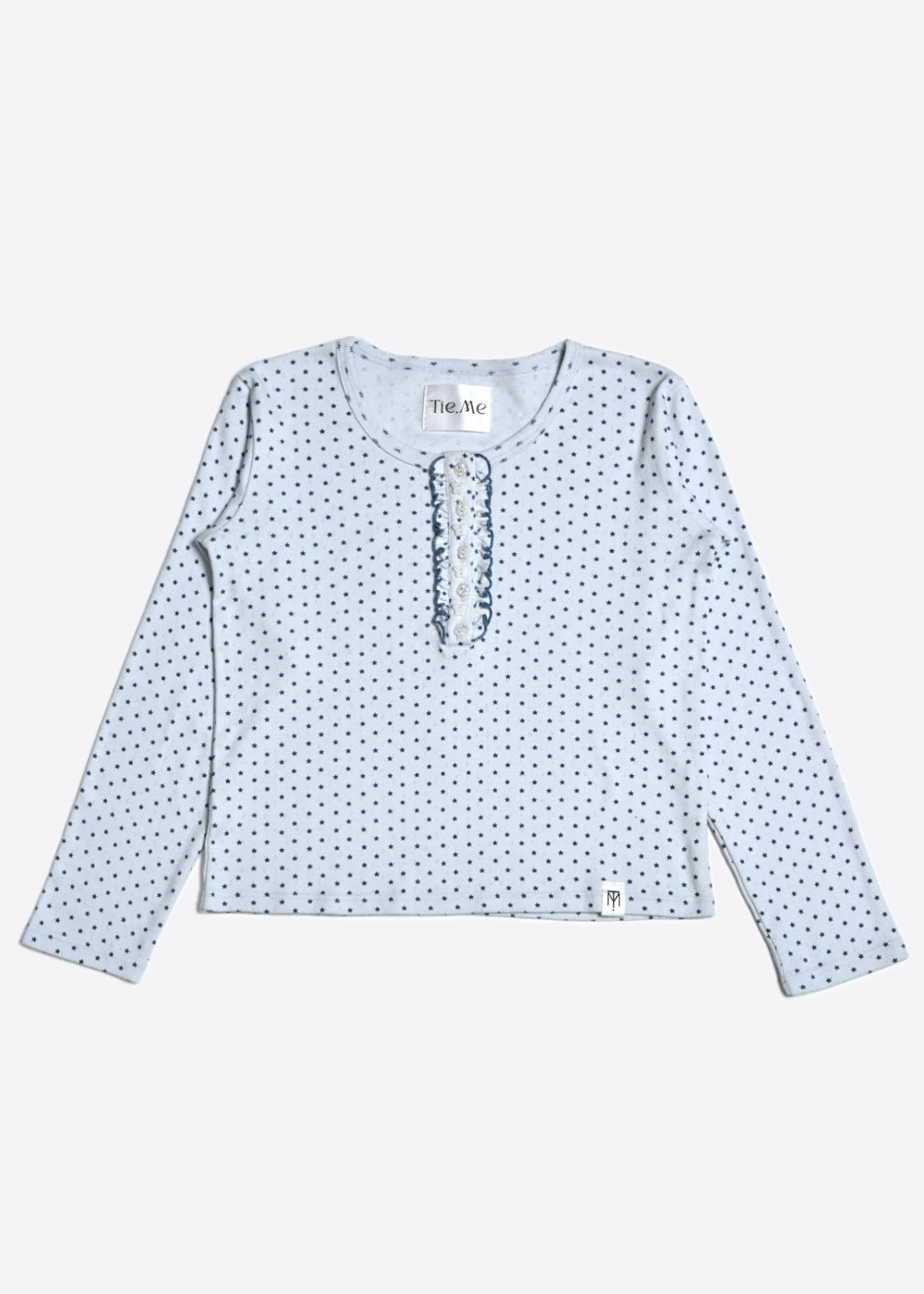 【8月下旬発送】lucky button star long-Tee