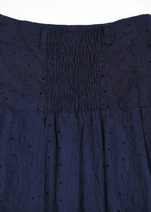 pleated cargo floral skirt
