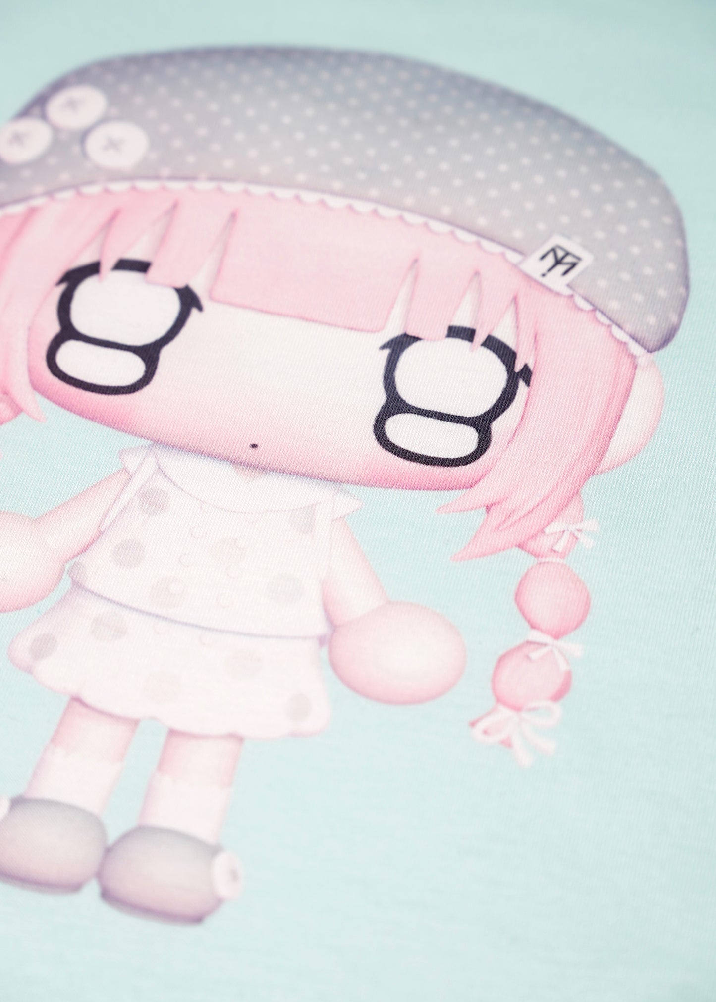 【HUHUEE】gallery girl Tee-boxy