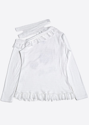 【8月下旬発送】「You need my love.」Lace-up Tee