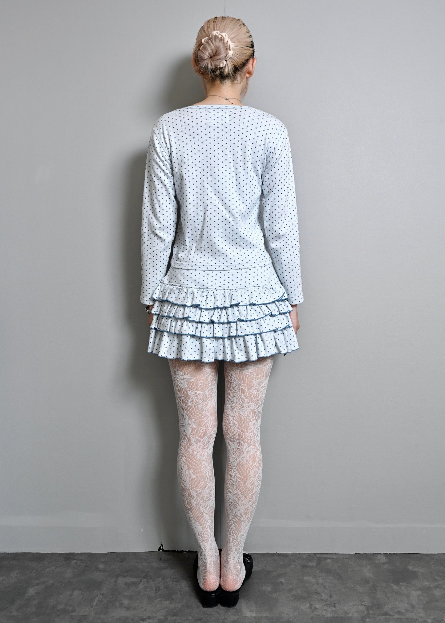 【8月下旬発送】lucky button star short pants