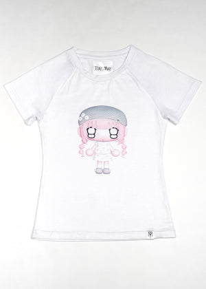 【HUHUEE】gallery girl Tee-slim
