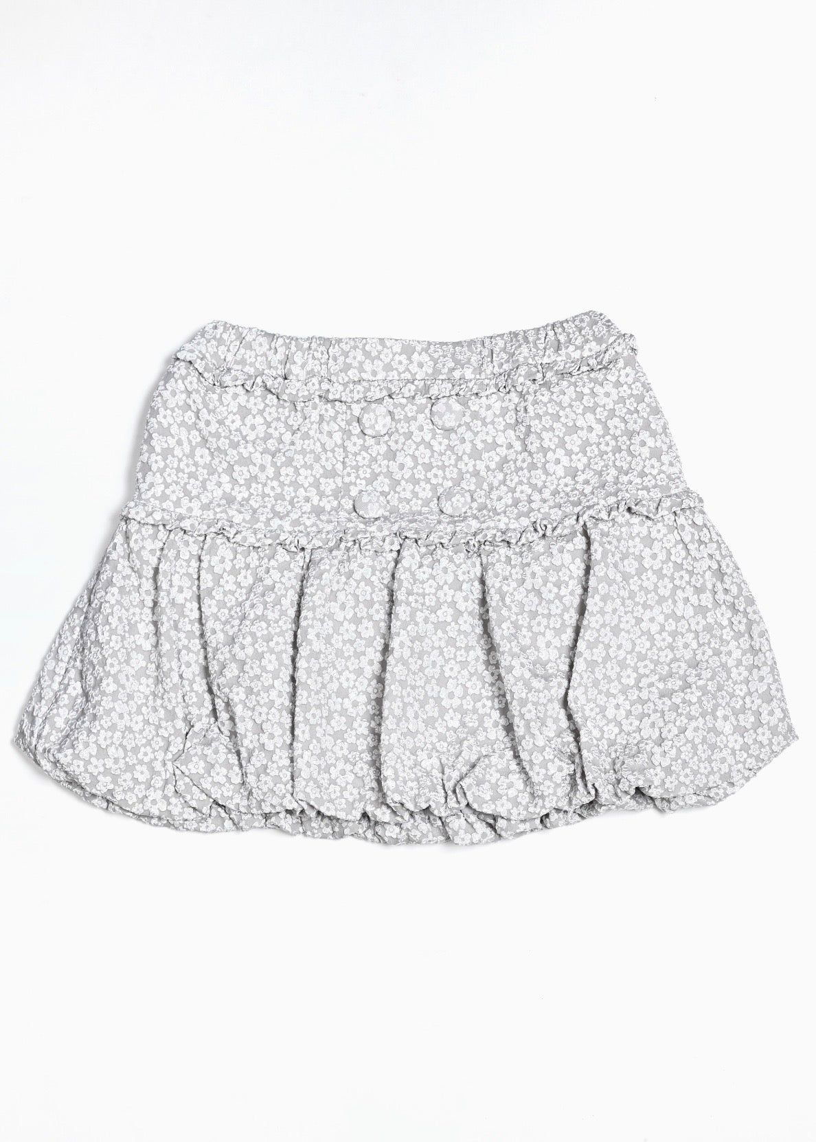 【8月下旬発送】glossy bloom balloon skirt