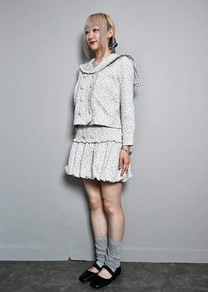 【8月下旬発送】glossy bloom sailor blouse