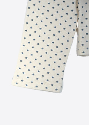 【8月下旬発送】lucky button star long-Tee