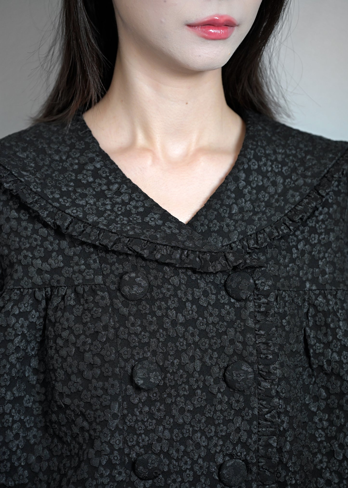 【8月下旬発送】glossy bloom sailor blouse