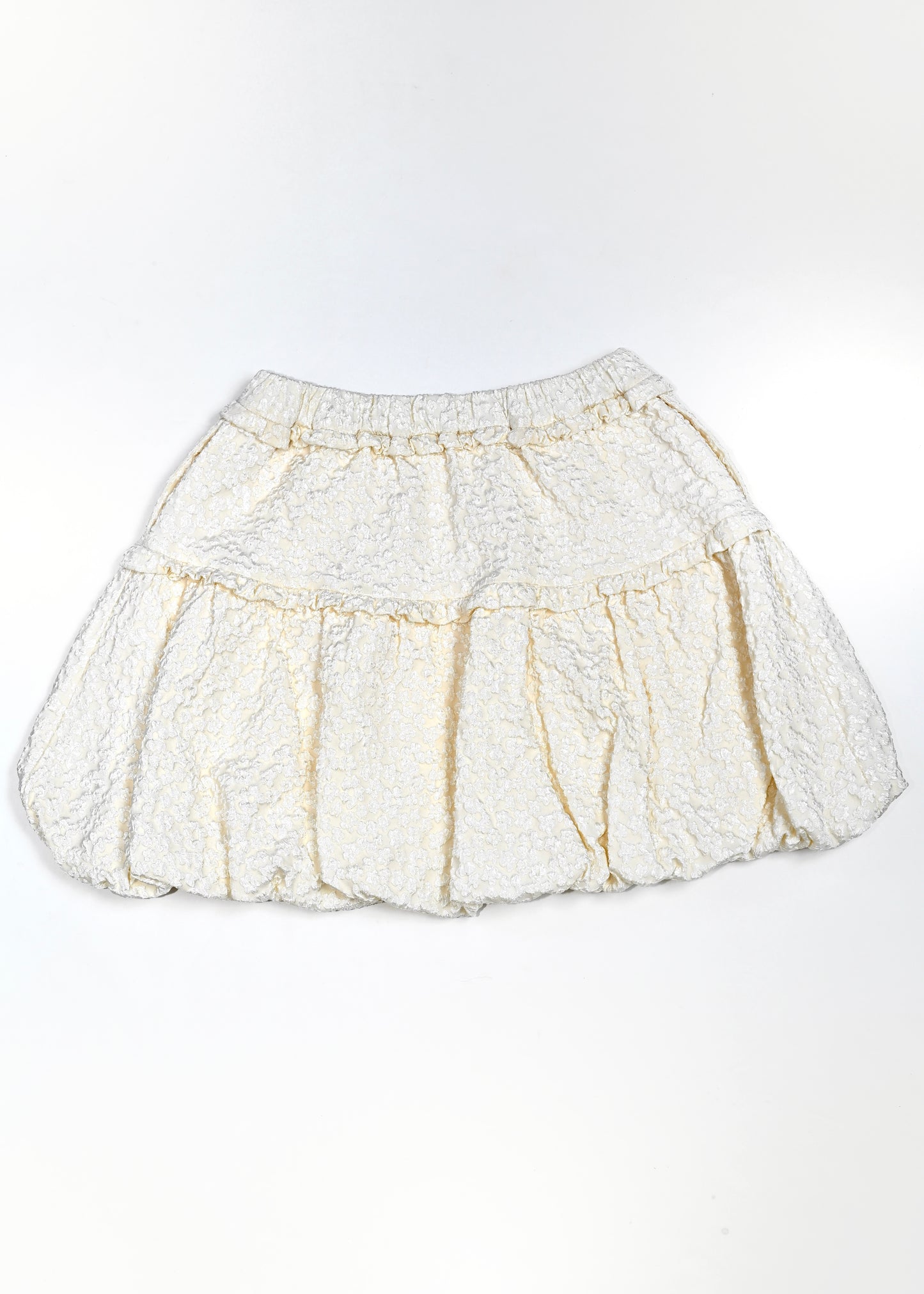 【8月下旬発送】glossy bloom balloon skirt