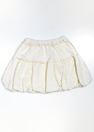 【8月下旬発送】glossy bloom balloon skirt