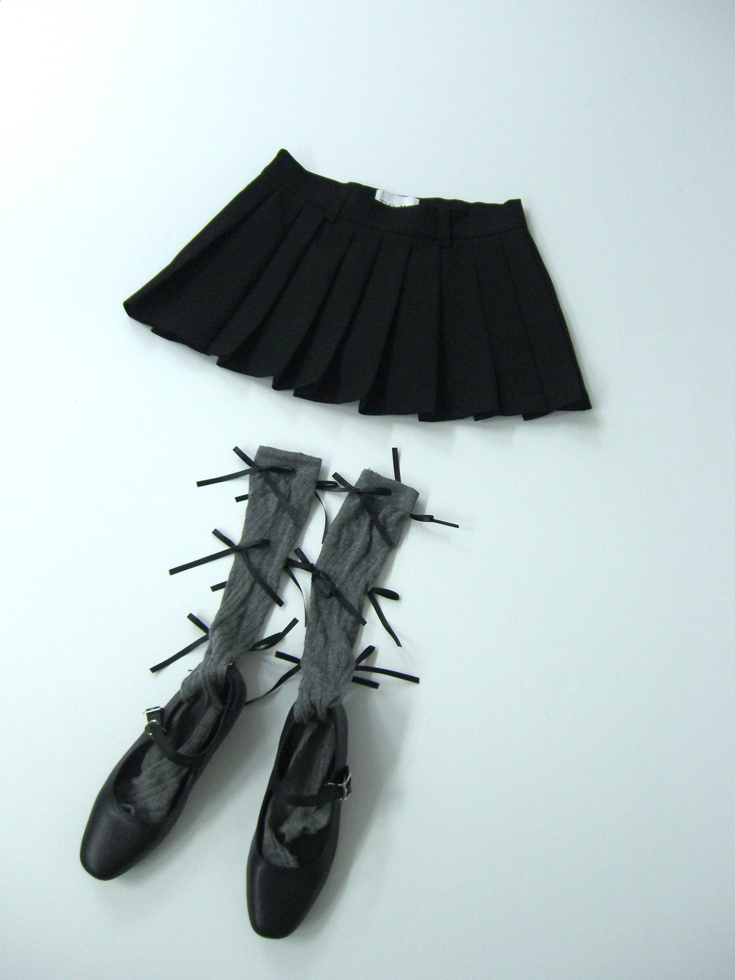 「Tie.Me SELECTIONS」ribbon knee high socks