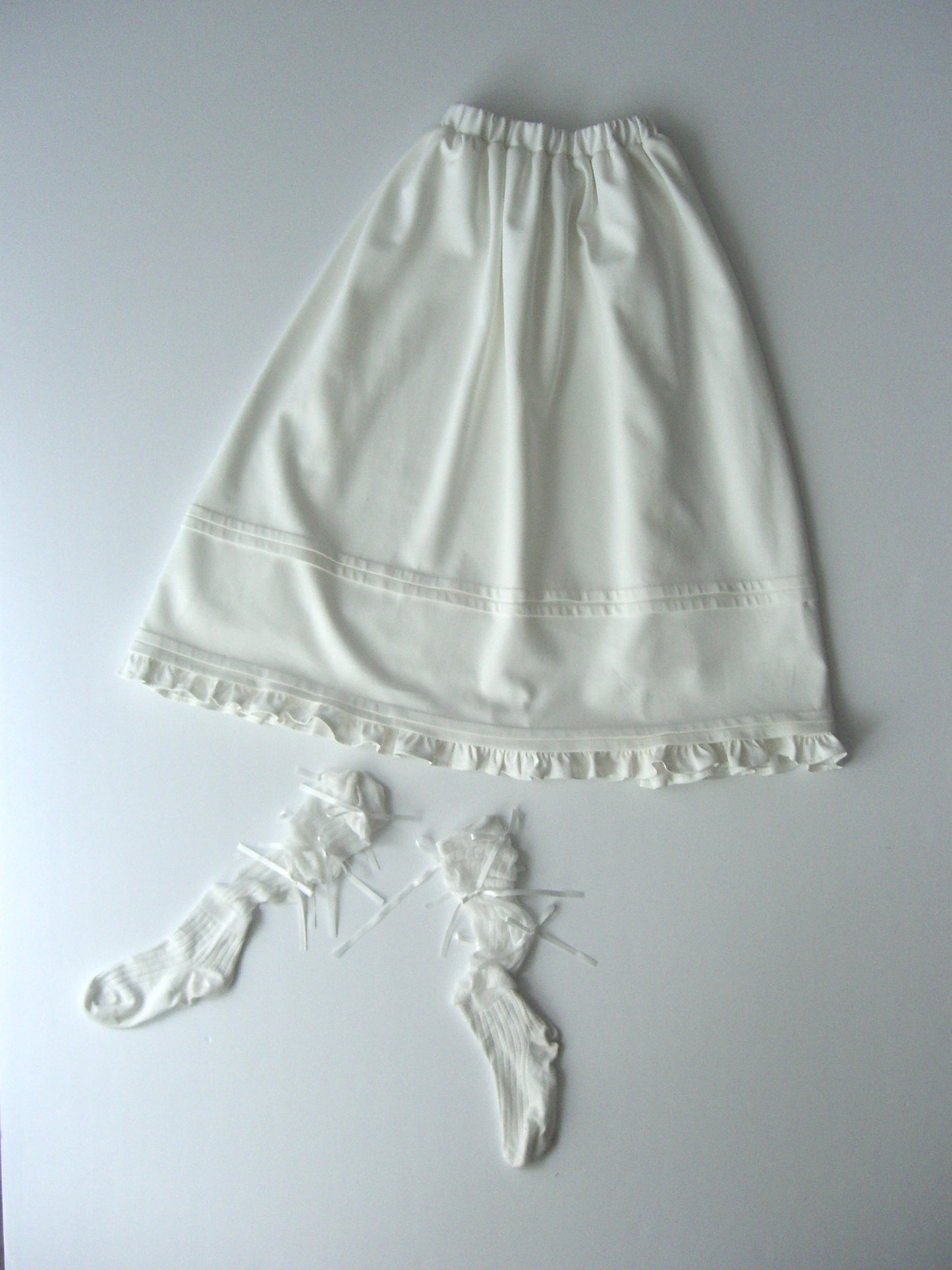 soft move skirt-WHITE