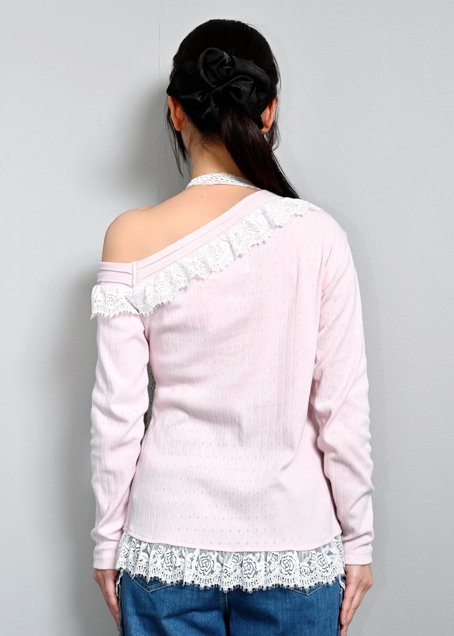 【8月下旬発送】「You need my love.」Lace-up Tee