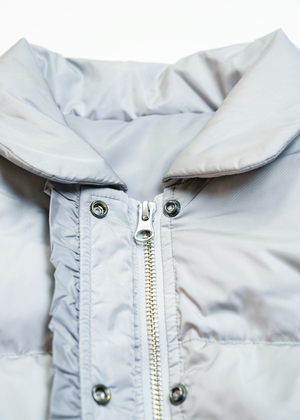 soft frill down jacket